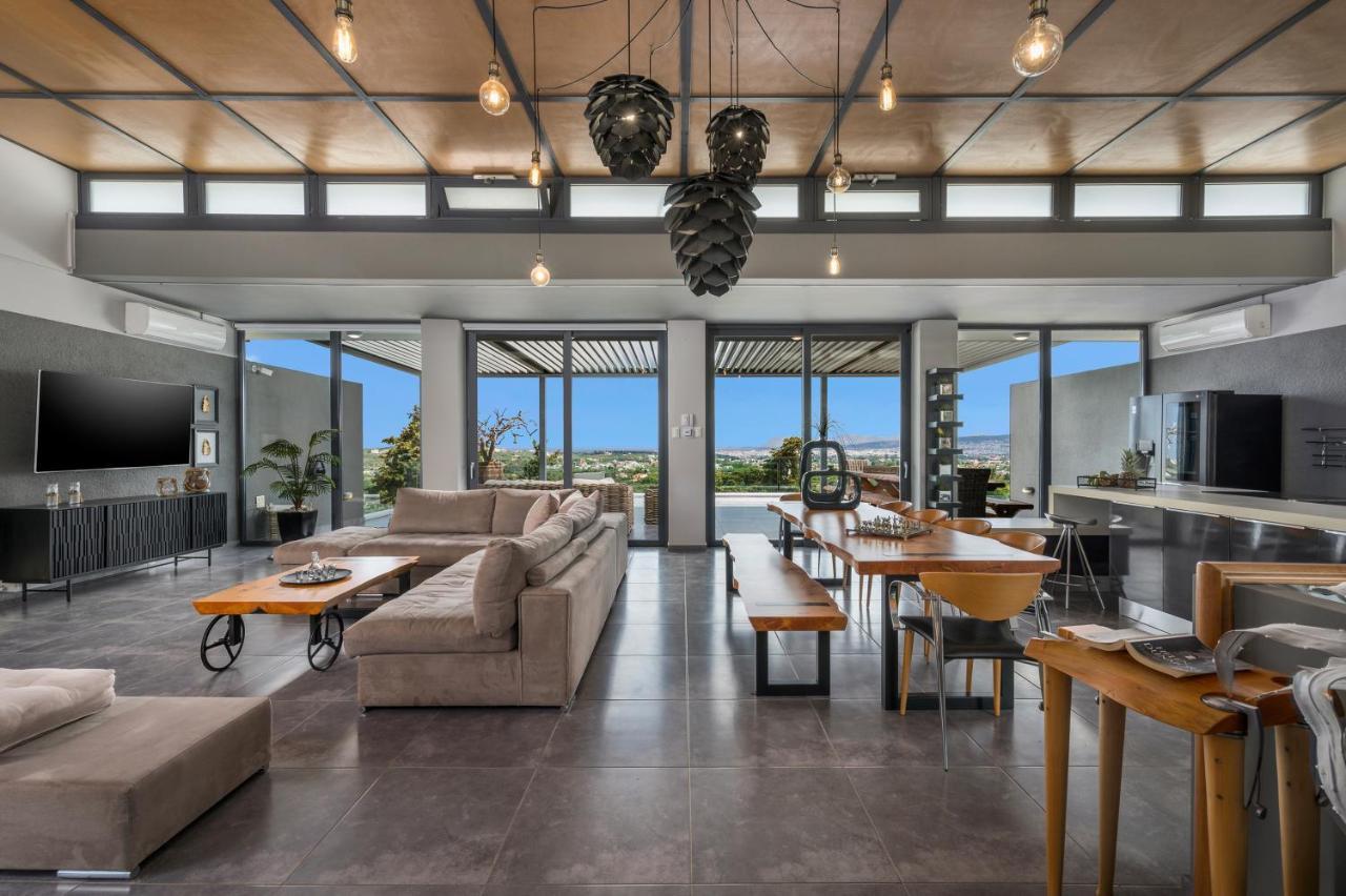Olivenest Chania Executive Villa Perivolia  Ngoại thất bức ảnh