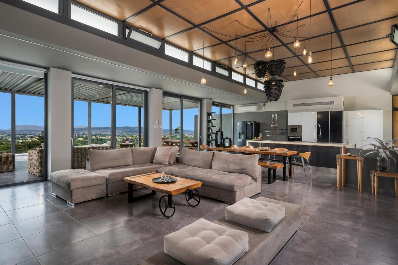 Olivenest Chania Executive Villa Perivolia  Ngoại thất bức ảnh