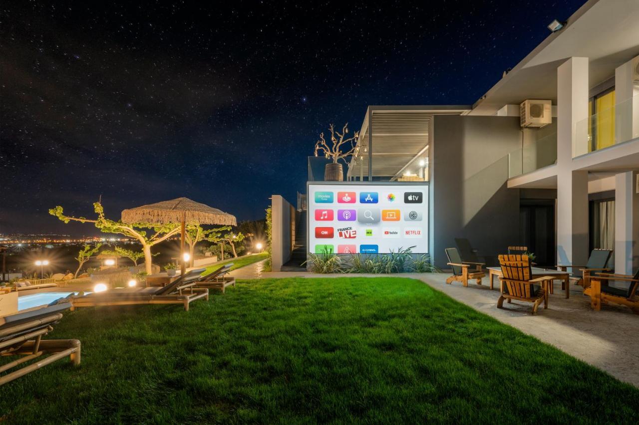 Olivenest Chania Executive Villa Perivolia  Ngoại thất bức ảnh