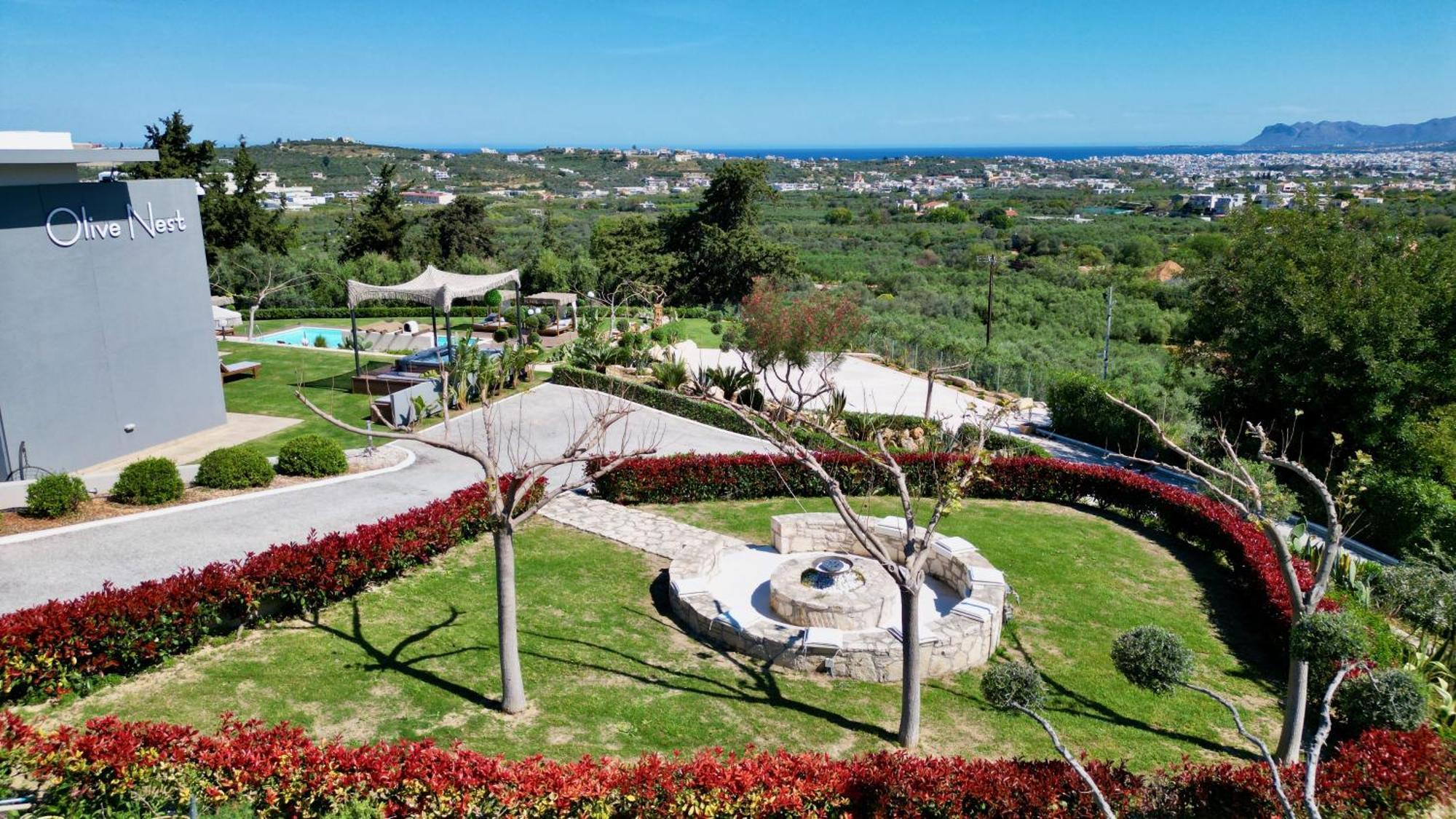 Olivenest Chania Executive Villa Perivolia  Ngoại thất bức ảnh