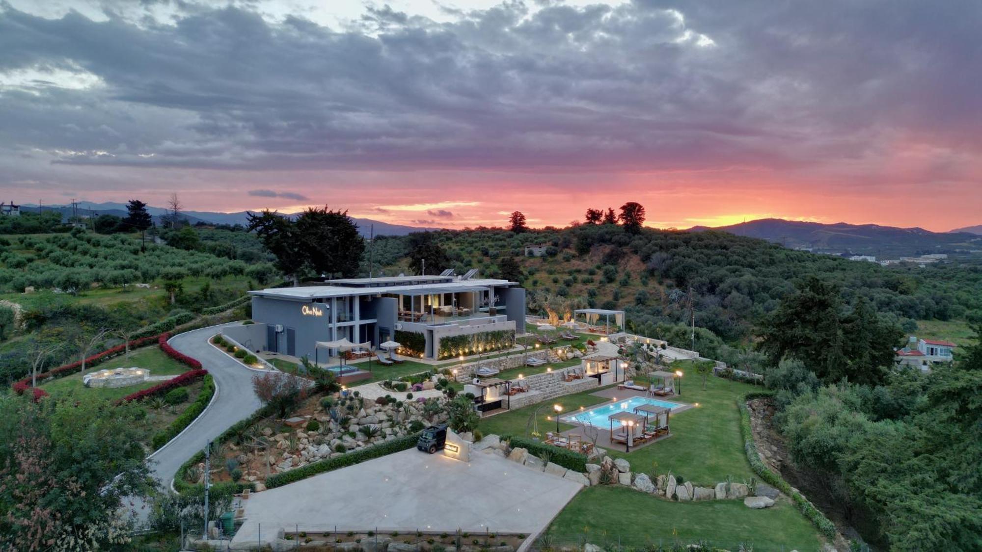 Olivenest Chania Executive Villa Perivolia  Ngoại thất bức ảnh