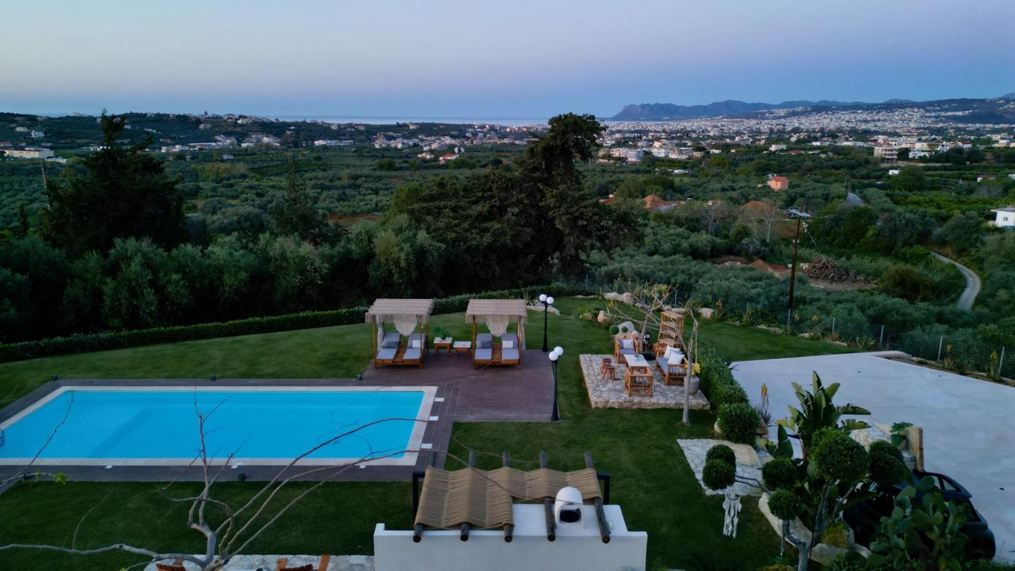 Olivenest Chania Executive Villa Perivolia  Ngoại thất bức ảnh